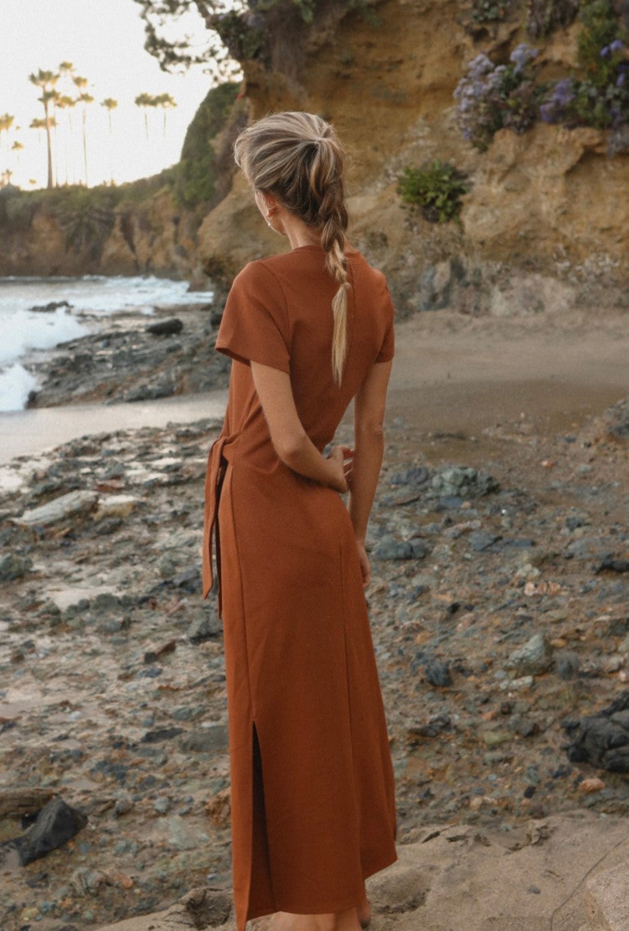Mockha Fridas tie in front dress