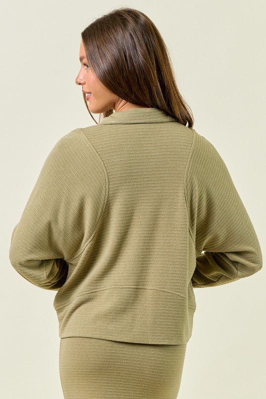 Olive Tzniut skirt set 14 agosto