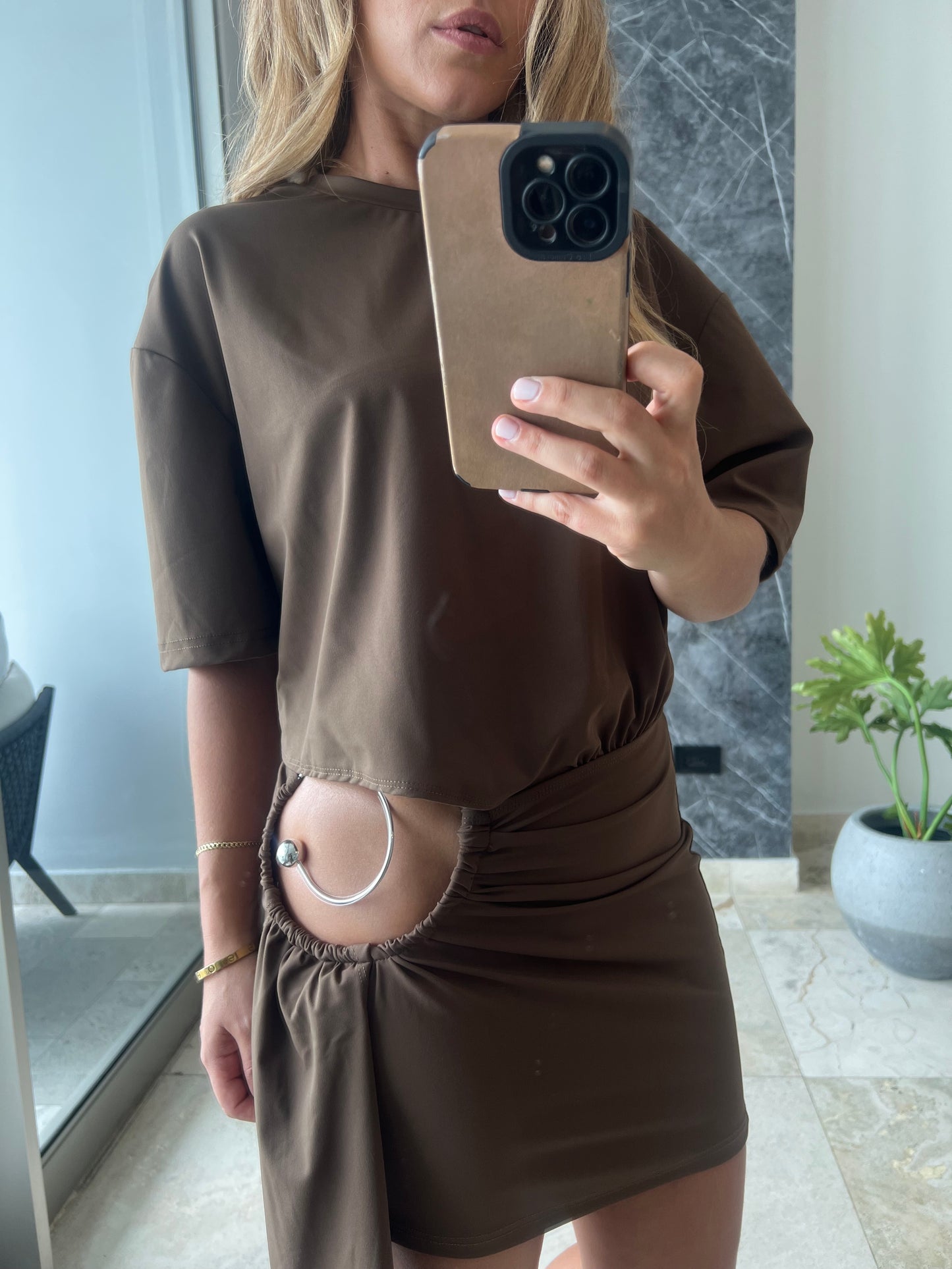 Brown Dress