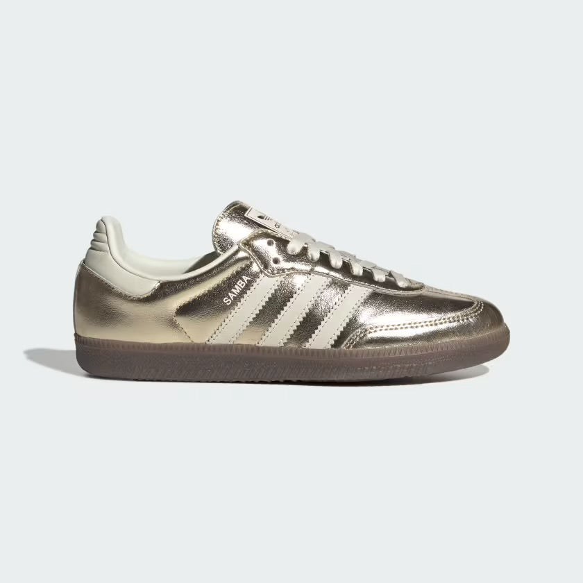 Gold sambas for women
