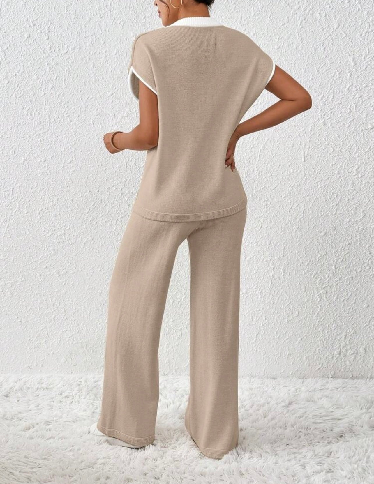 Nude Knitted loungewear set