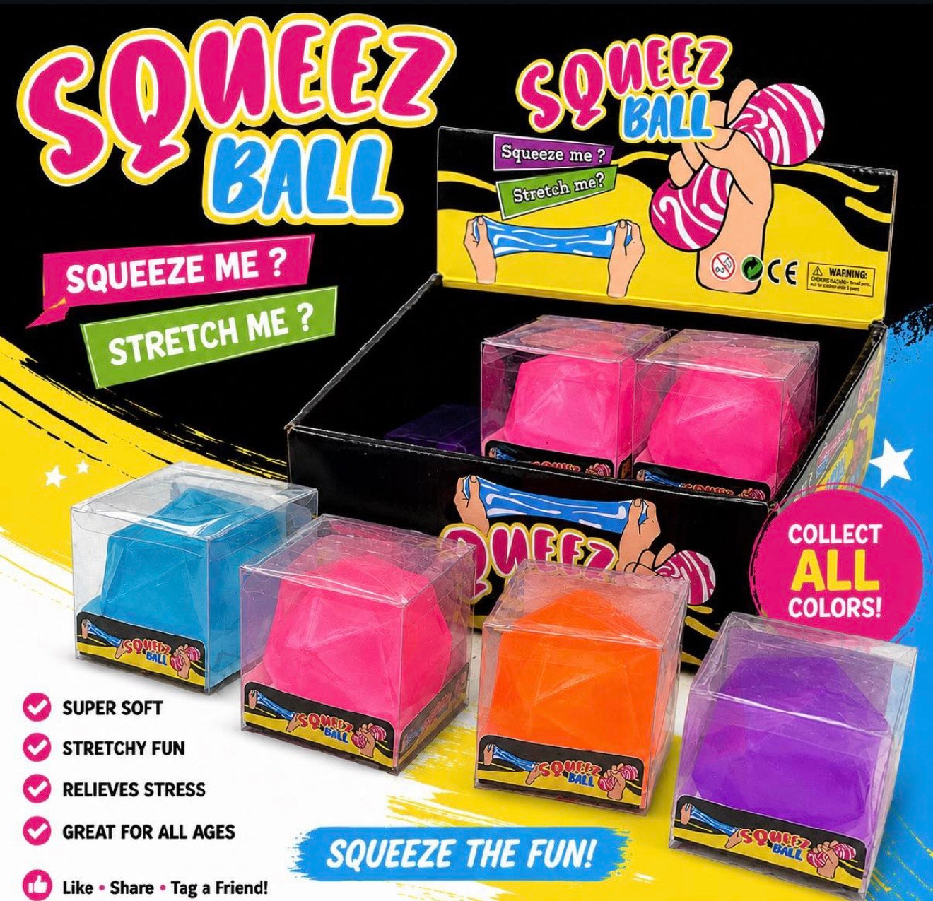 Squeeze ball Squishy