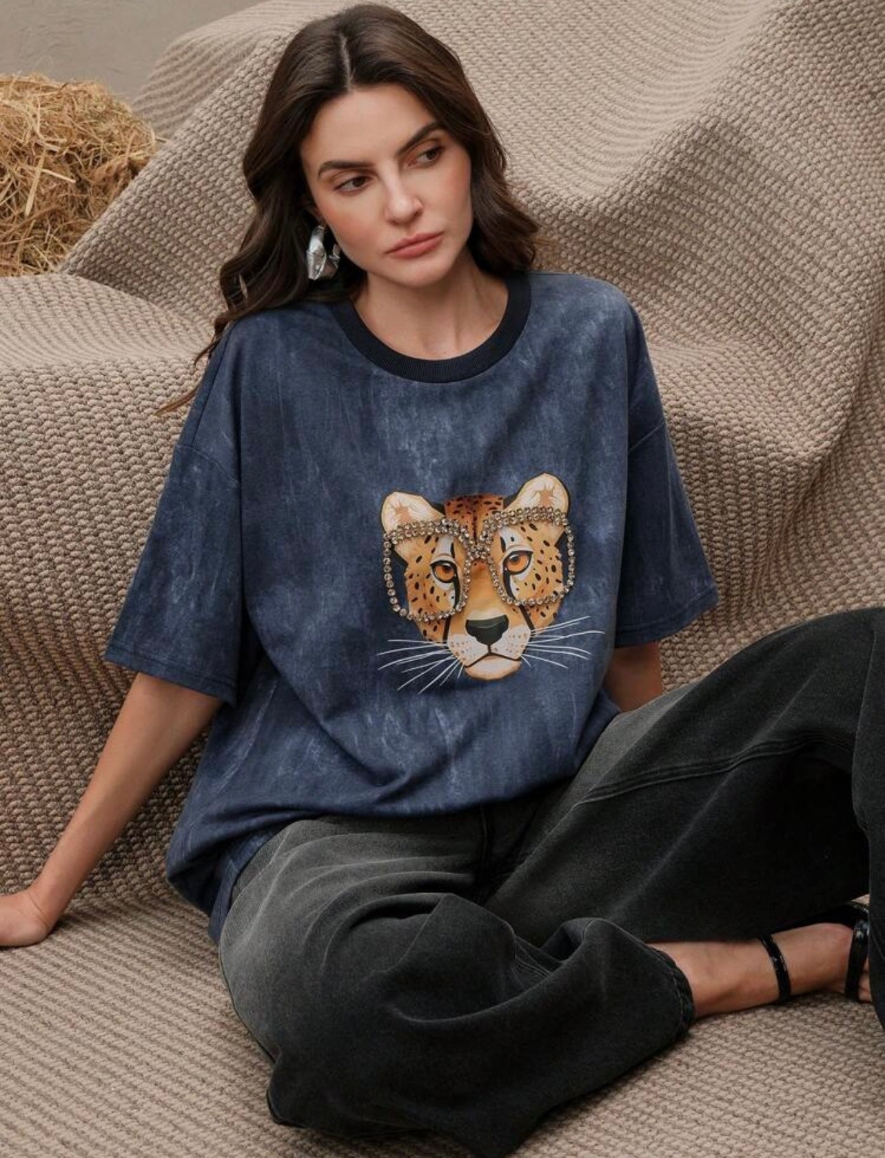 Navy Graphic tshirt 18 mayo