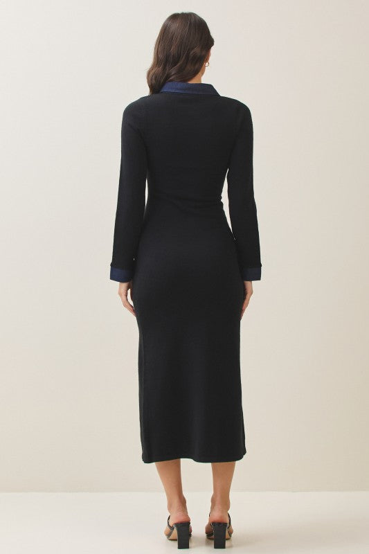 Black & denim Rachel's Dress 14 nov