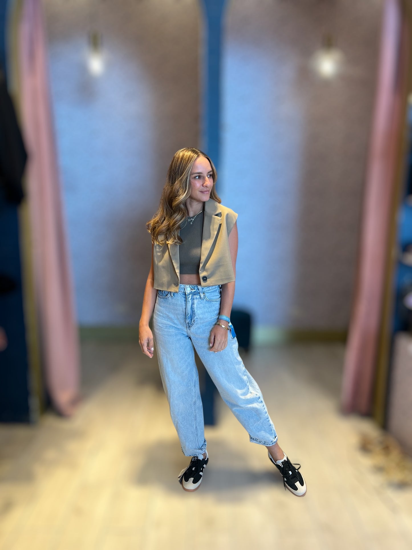 Khaki vest