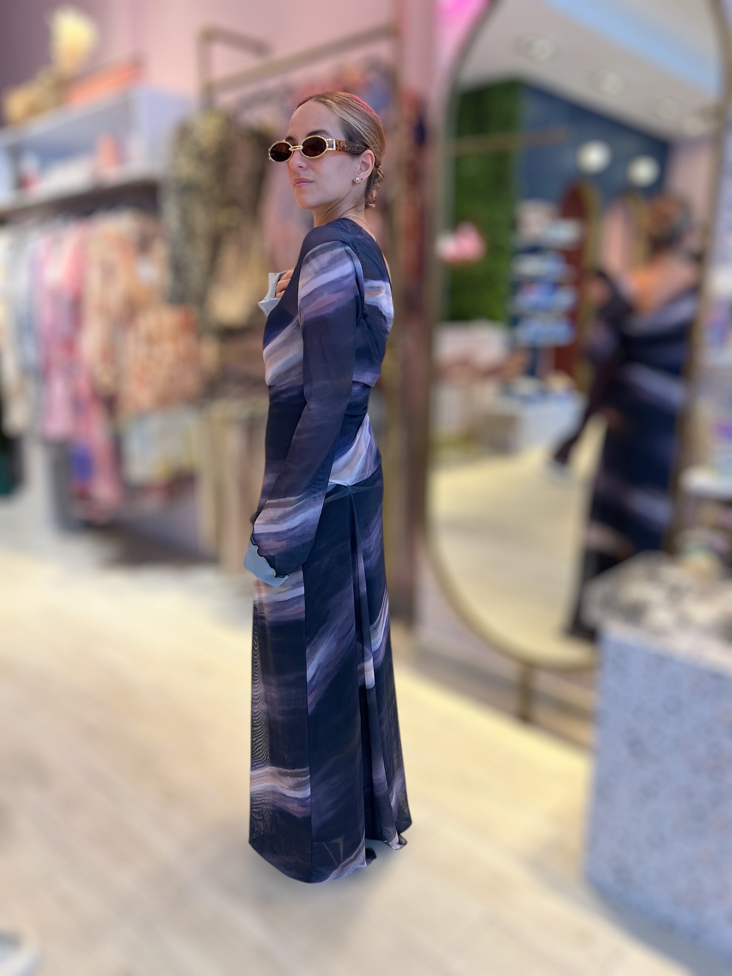 Zahara mesh Dress