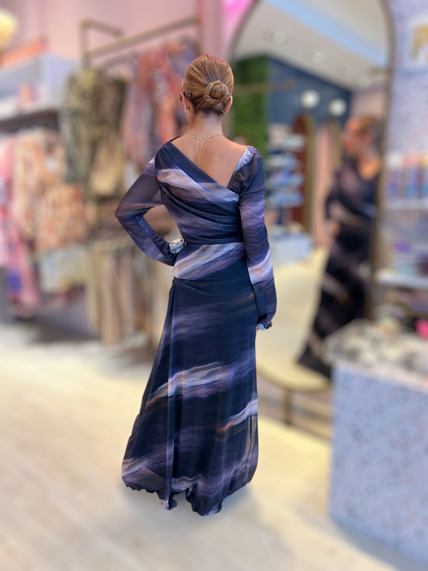 Zahara mesh Dress