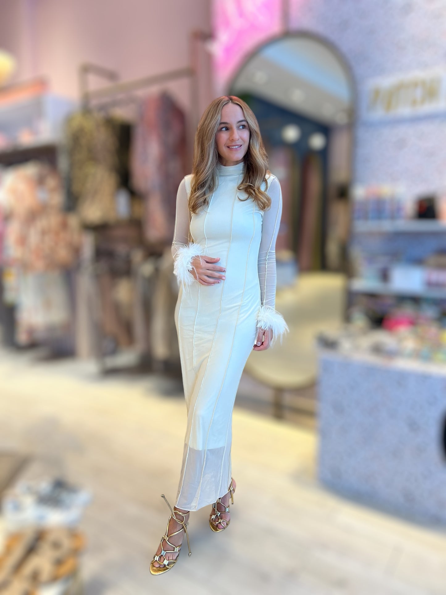 Cream magic Dress