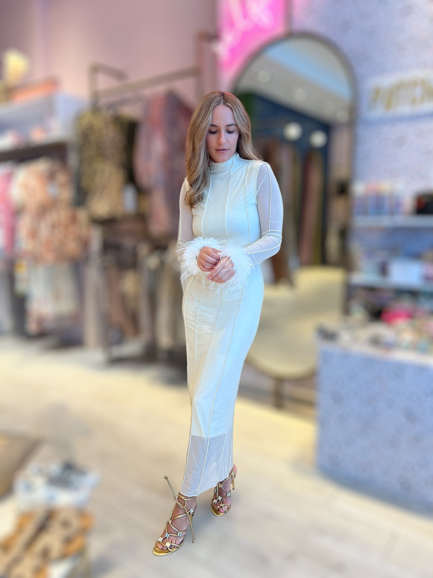 Cream magic Dress