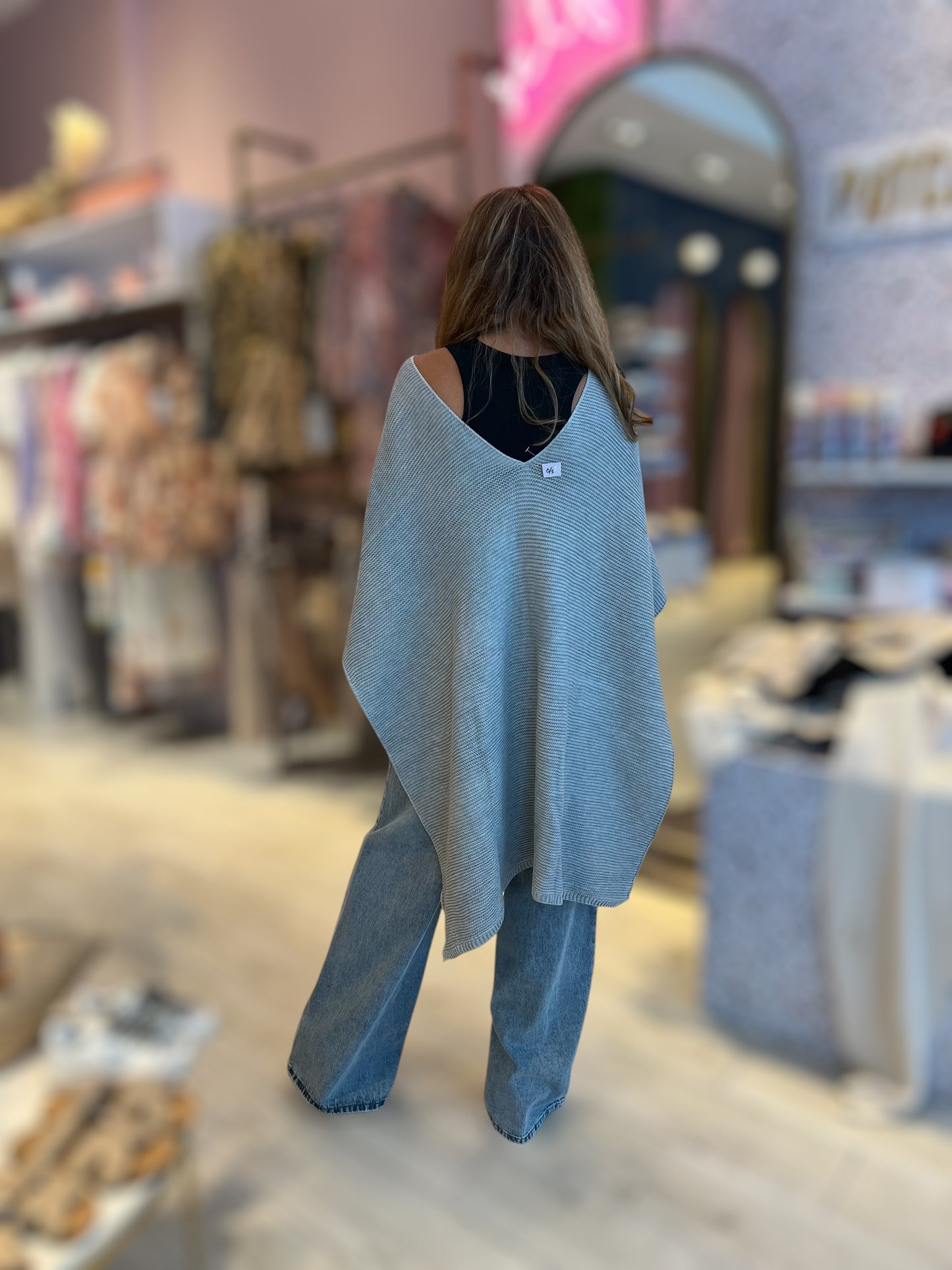 Grey cardigan