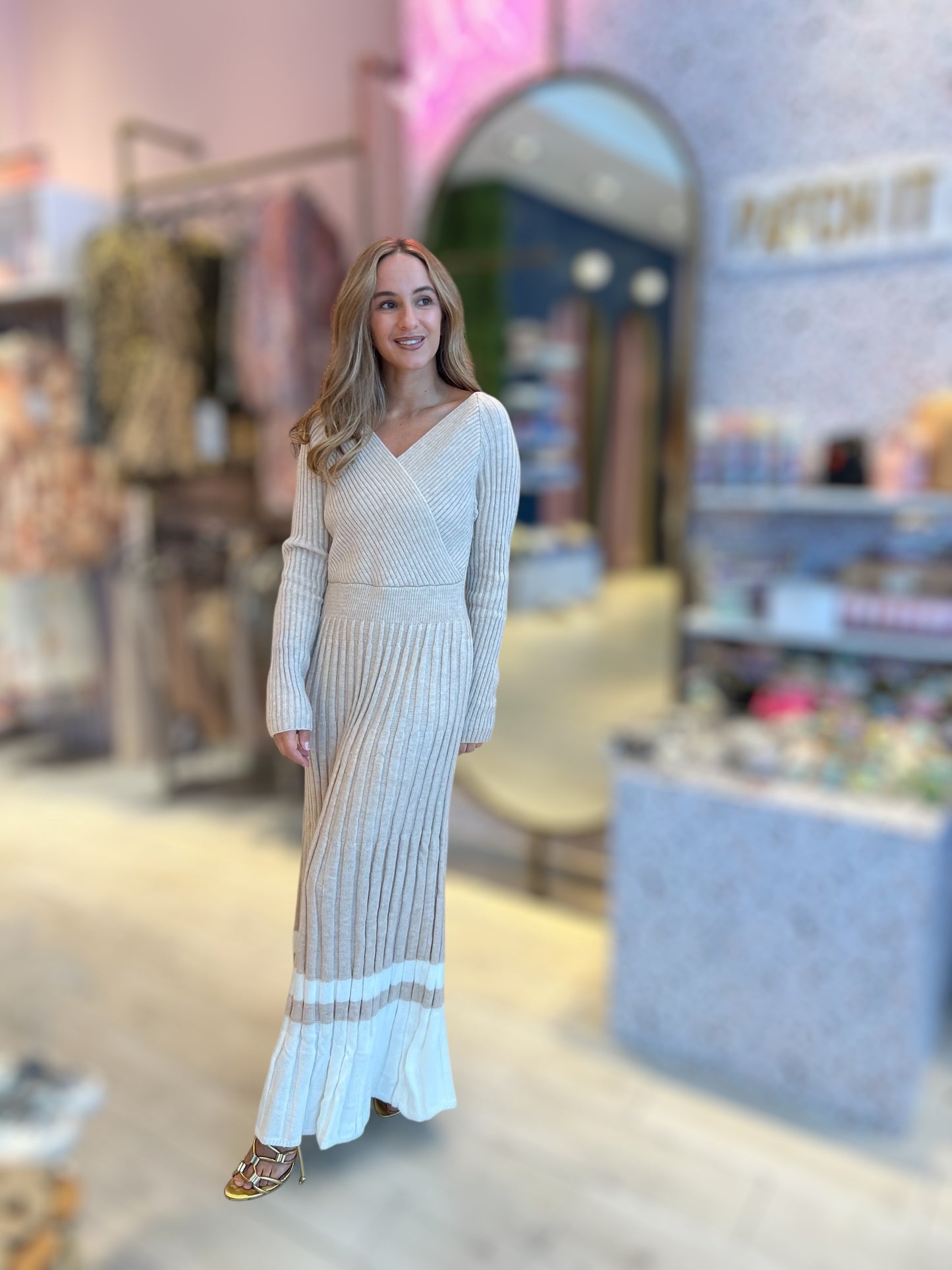 Knitted dress