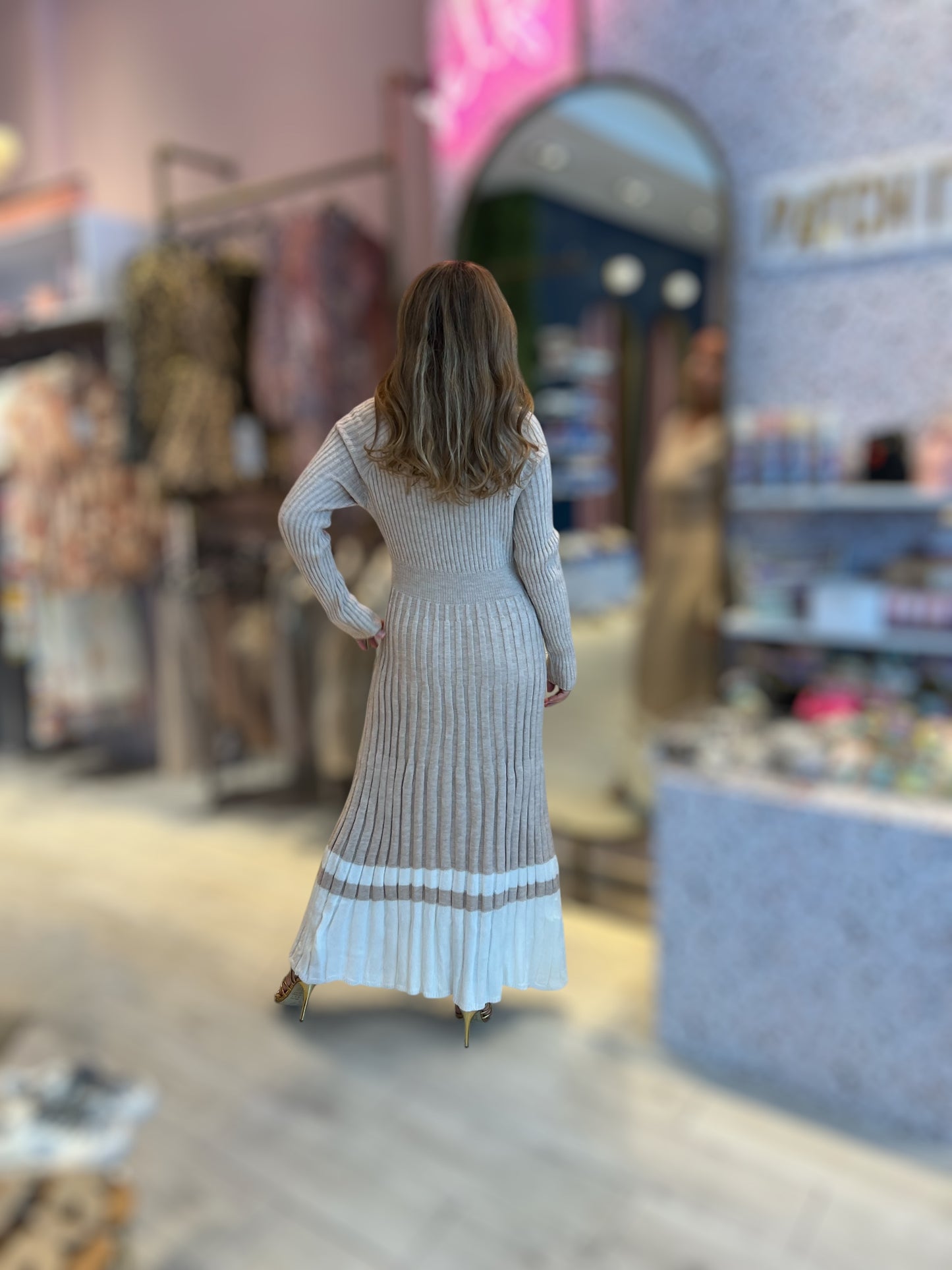 Knitted dress
