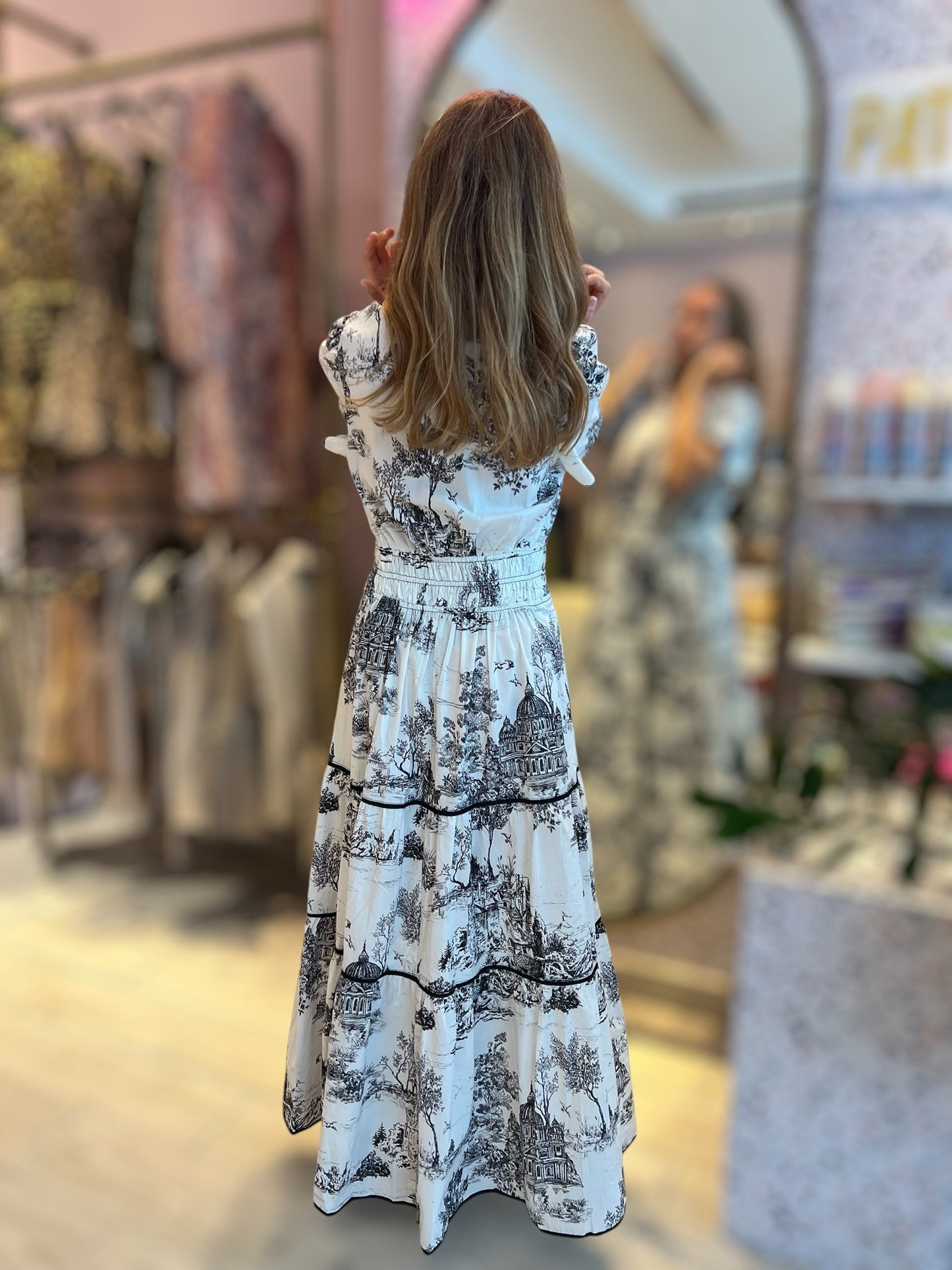 Black D inspired dress