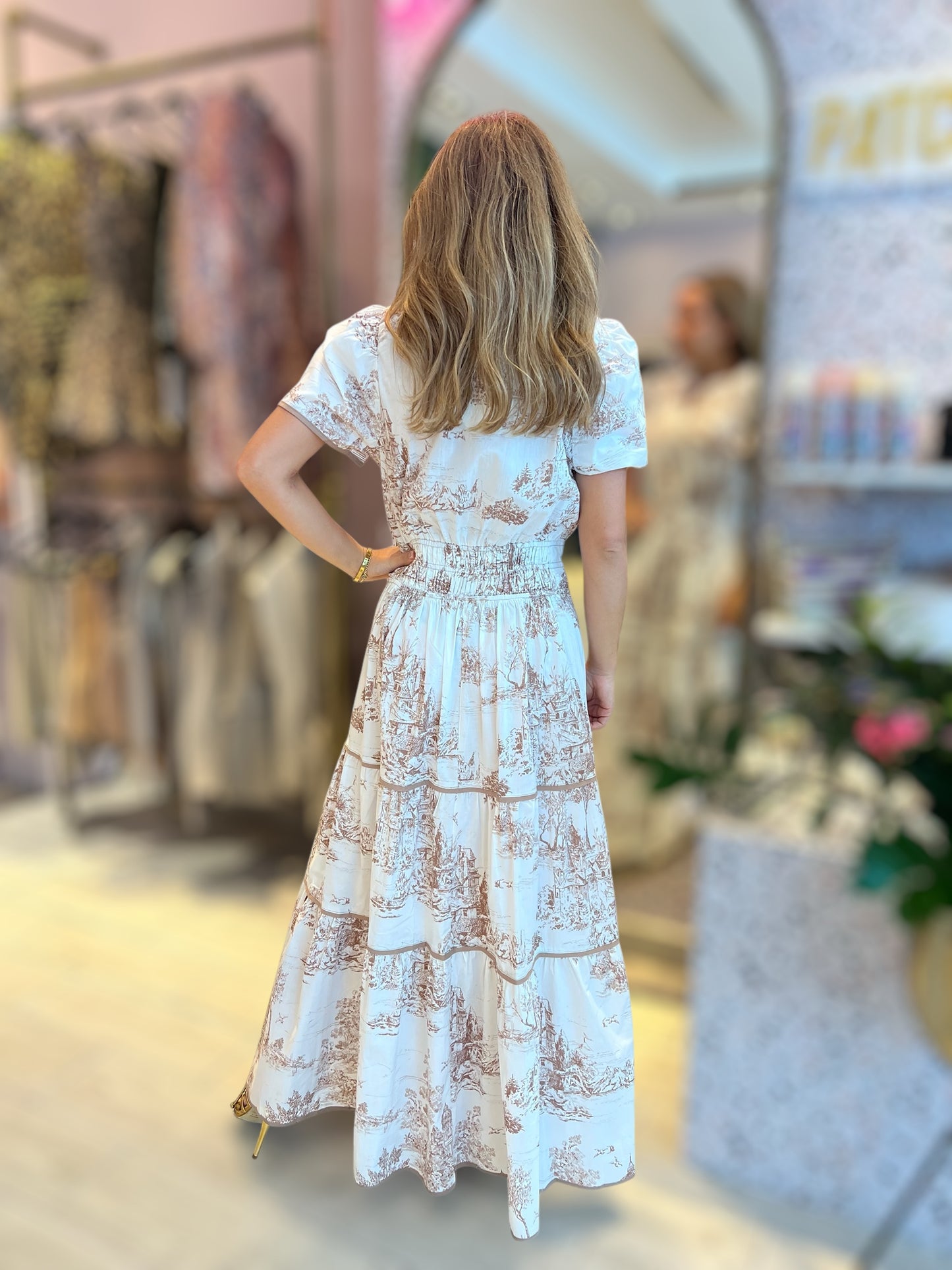 Latte D inspired dress