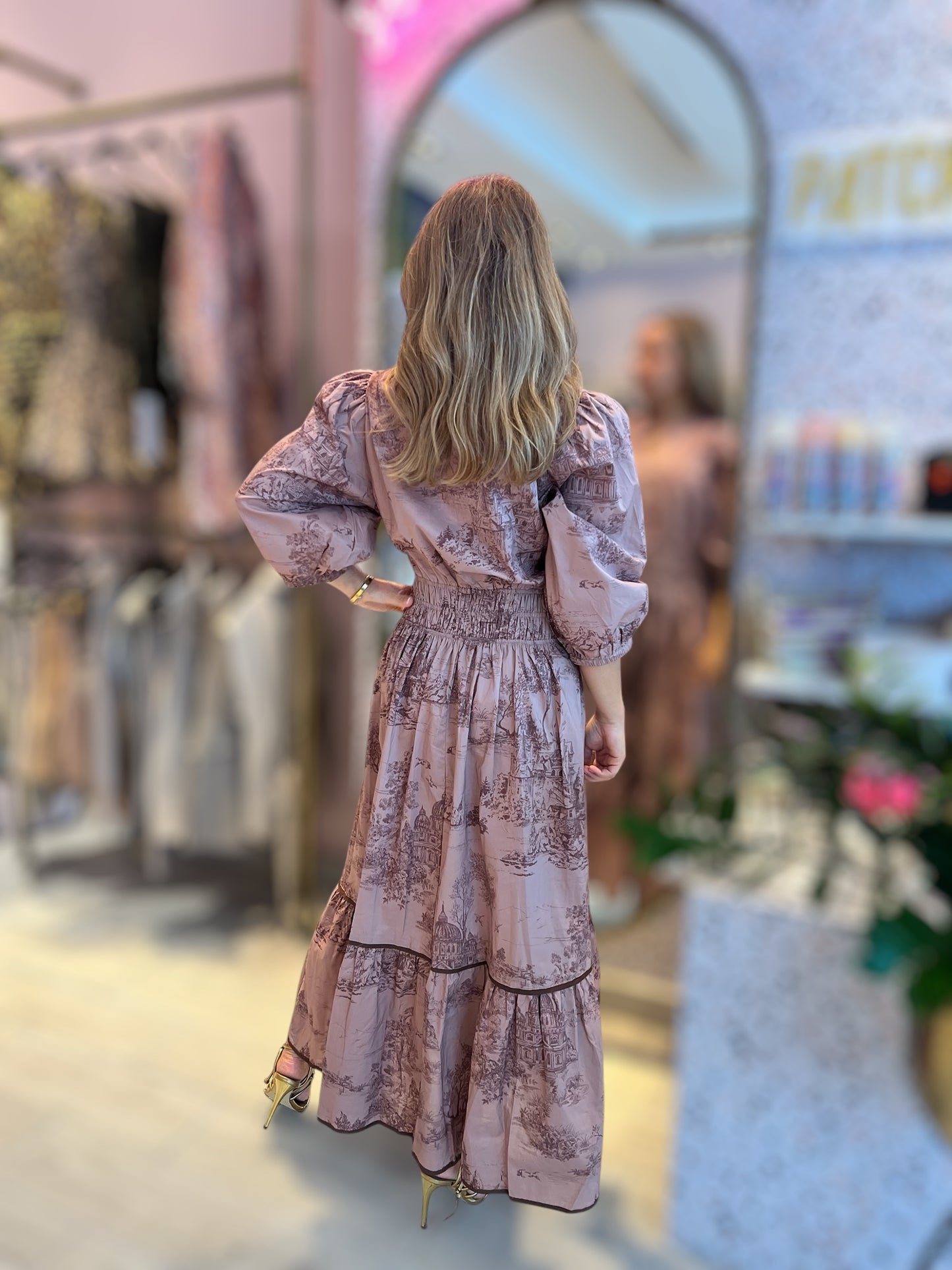 Latte D inspired dress