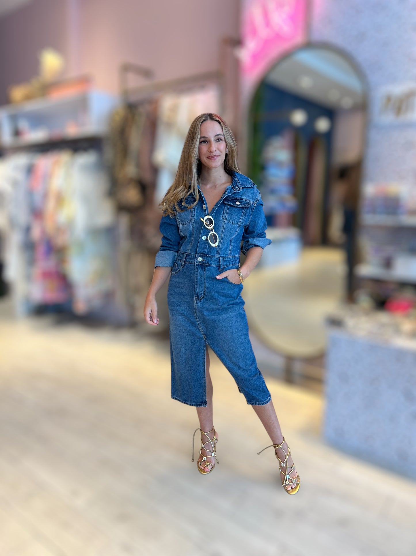 Denim Dress
