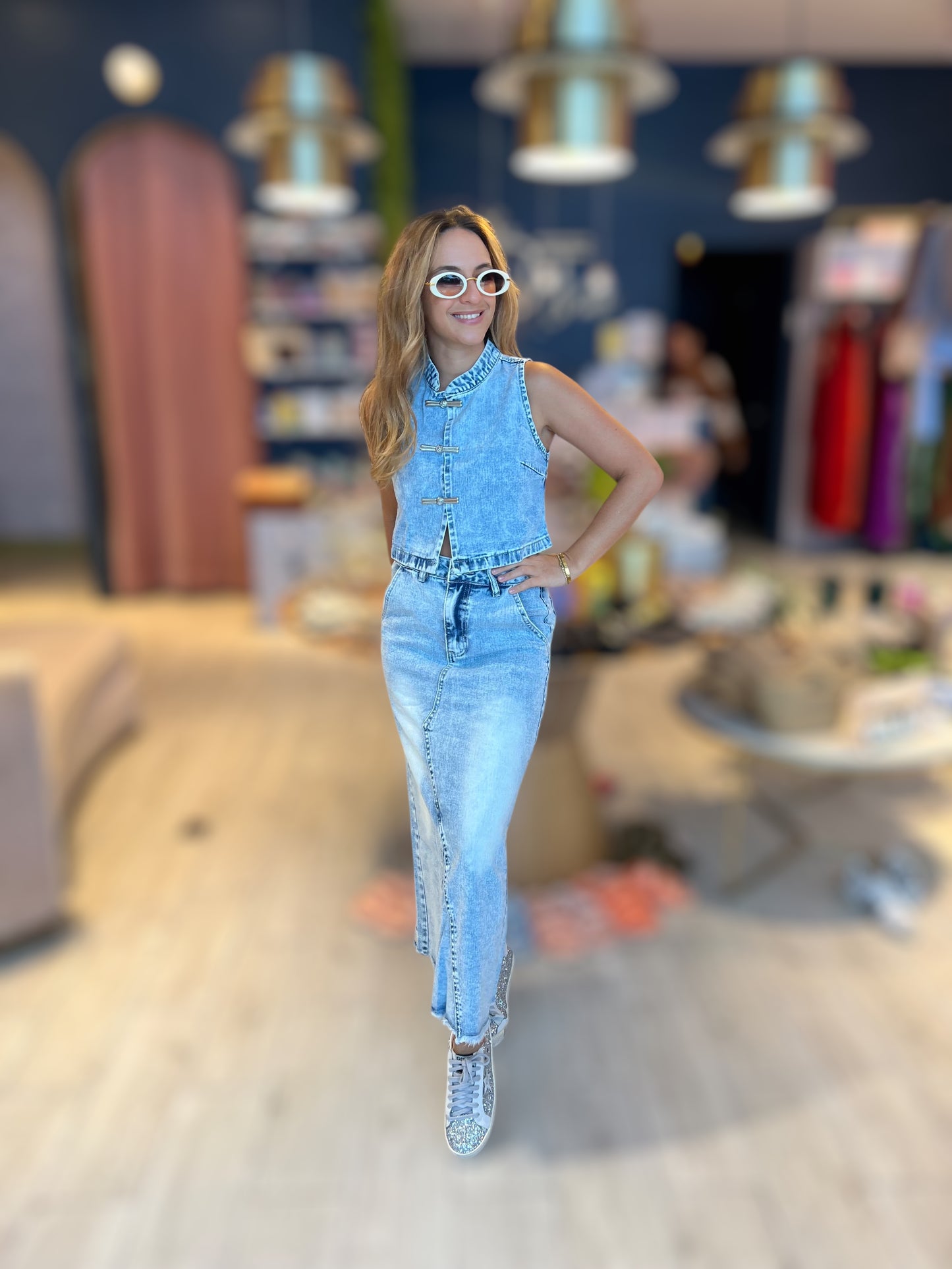 Denim aesthetic set