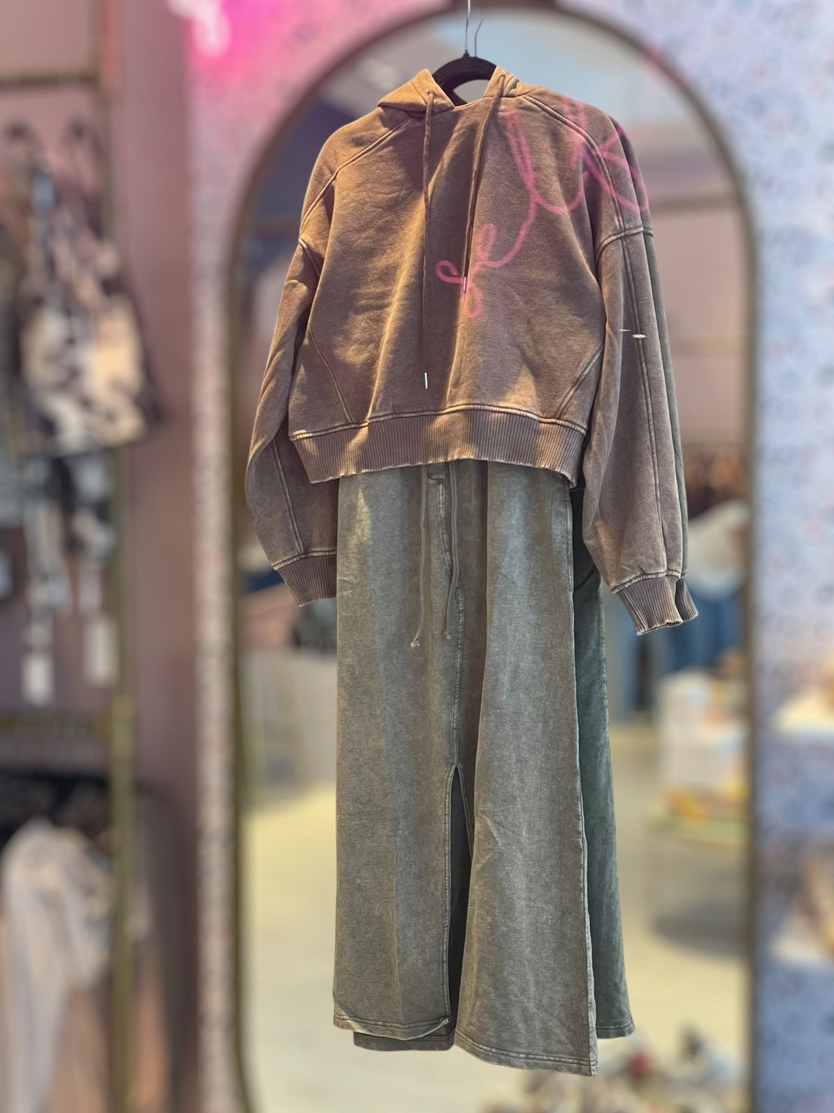 Terra Tzniut skirt set de viaje