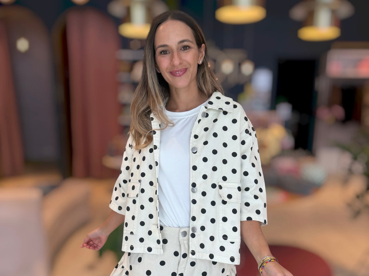 Polka dot Jacket