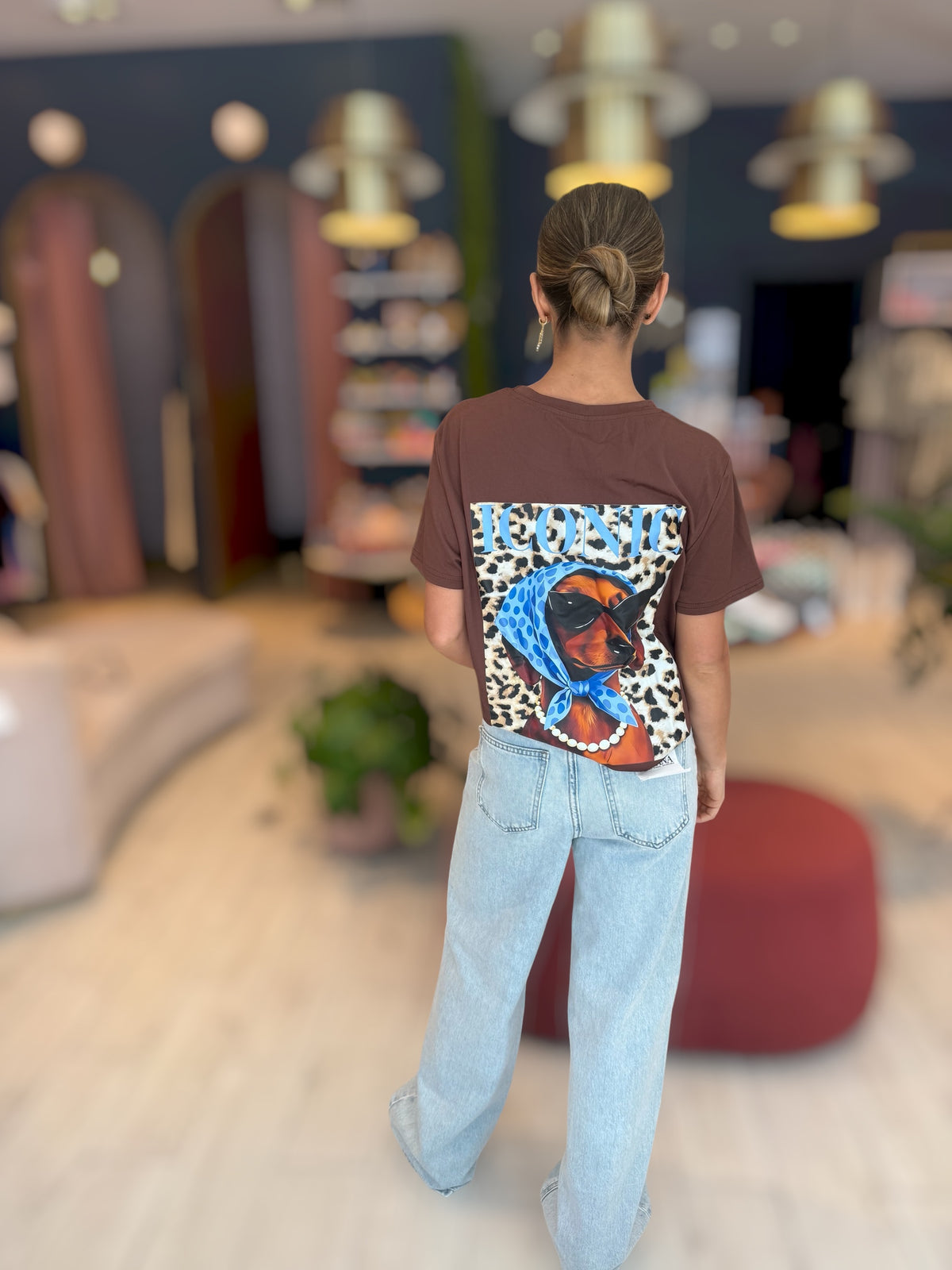 Brown Iconic tshirt