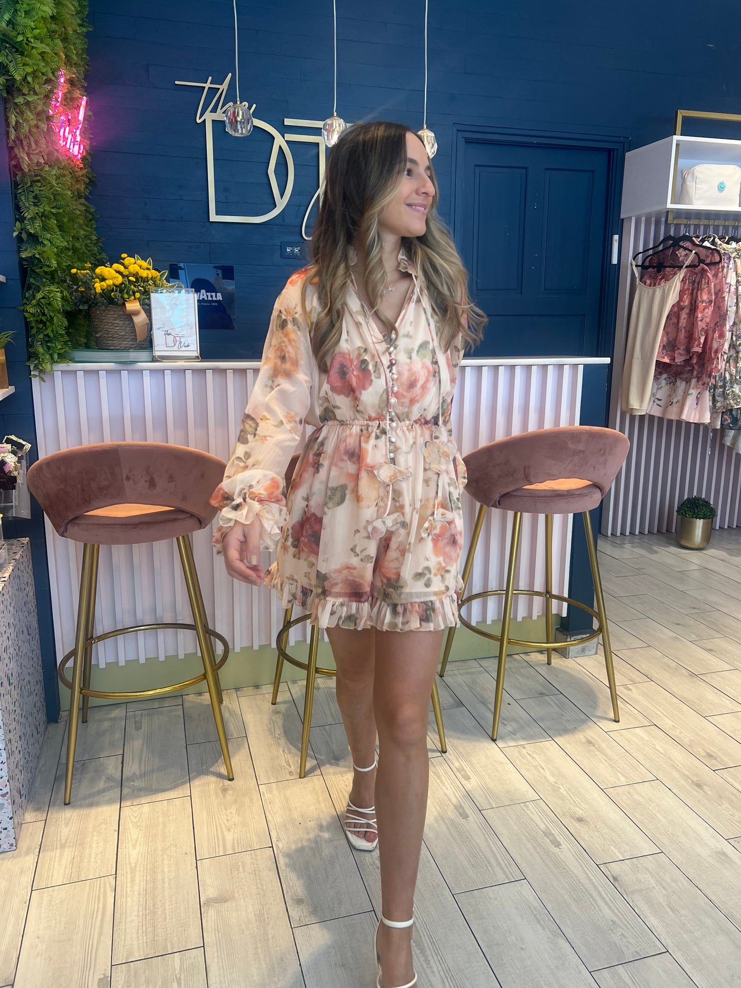 Botanical romper