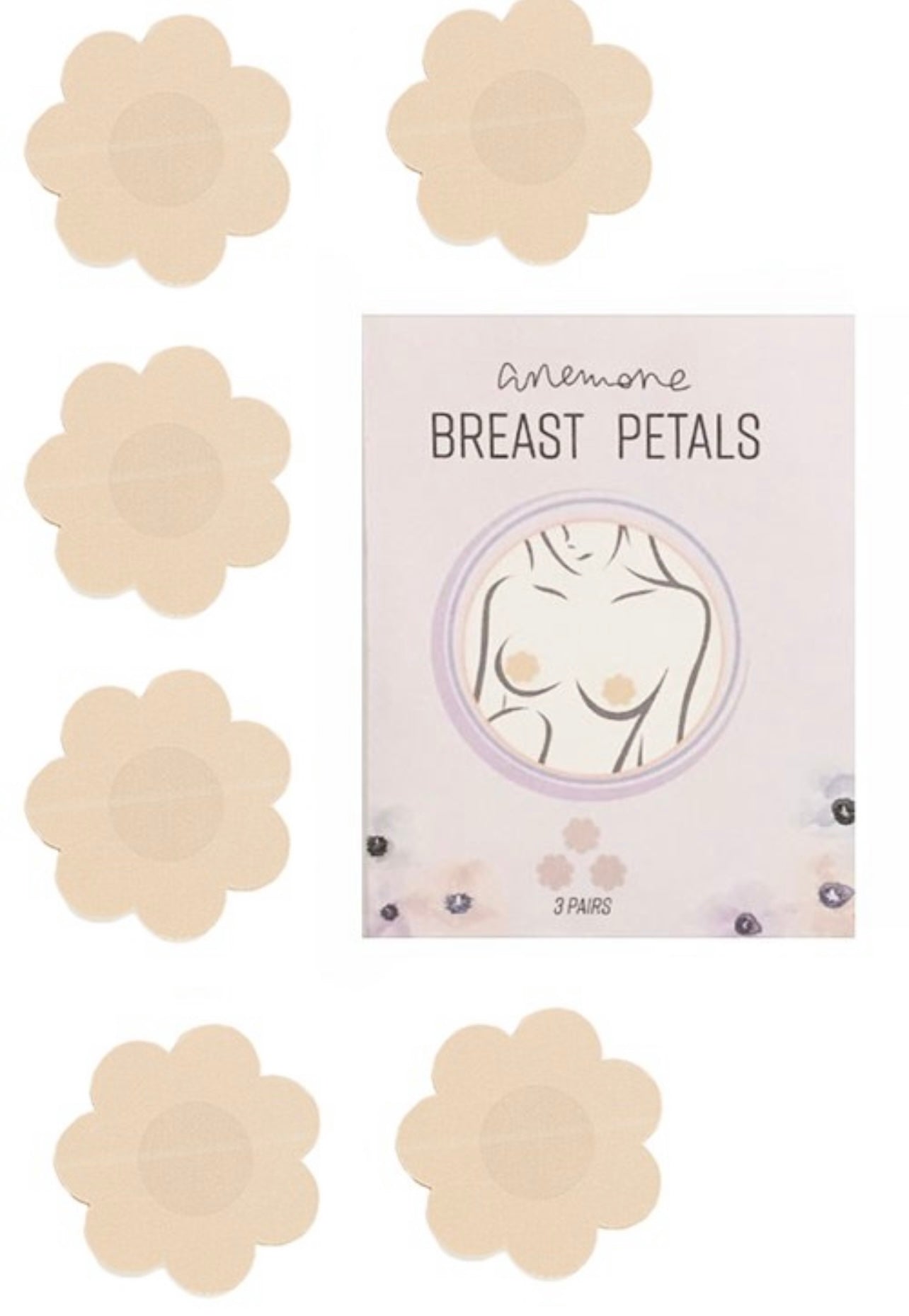 Nippel cover breast petals