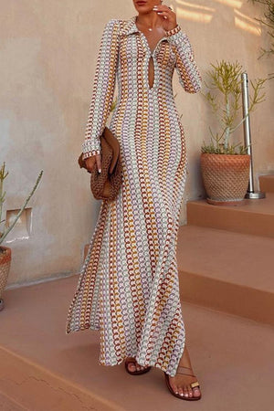 Crochet luxe dress