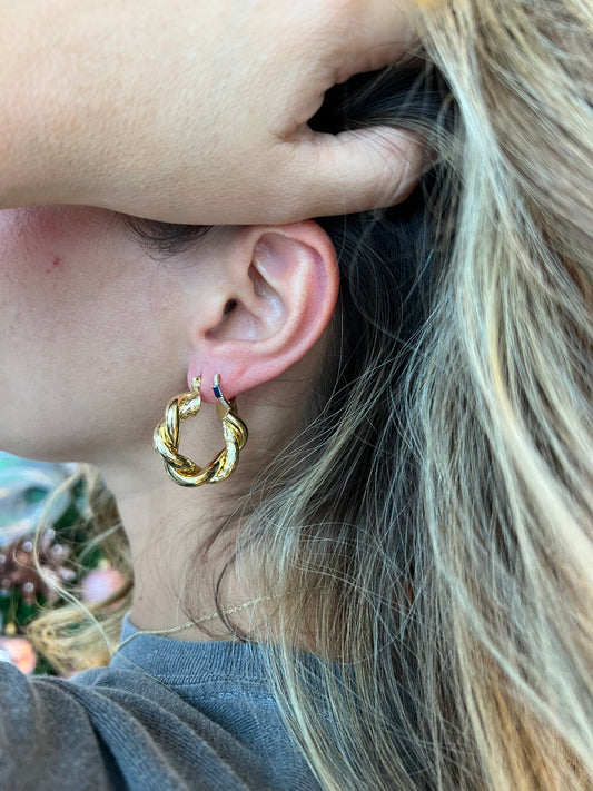 Gold hoops