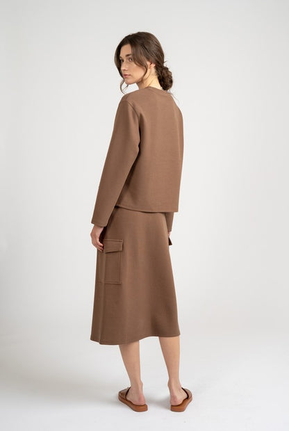 Daniela’s Coffee loungewear skirt set
