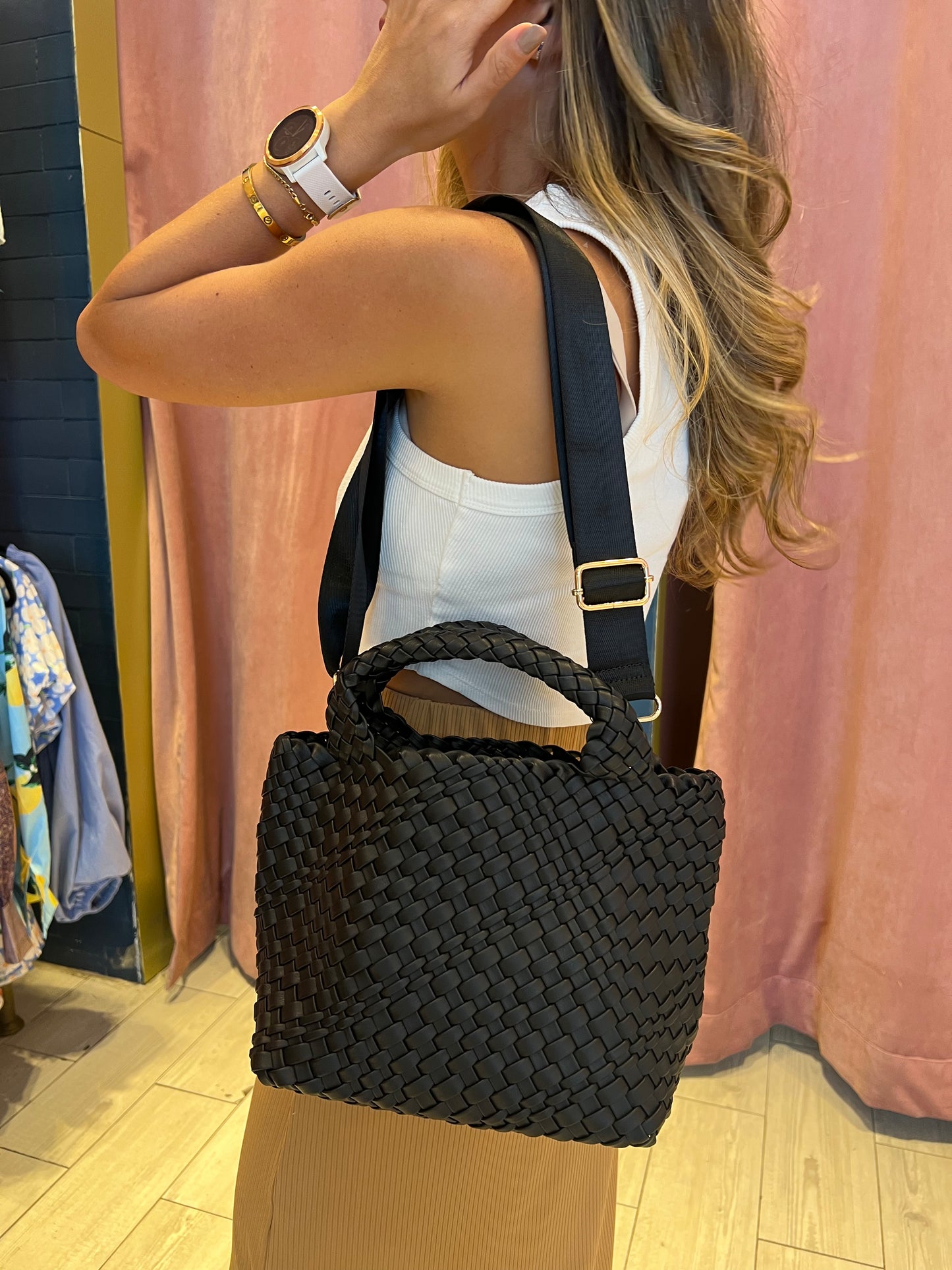 Bellas black bag