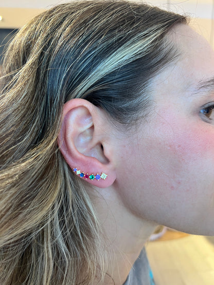 Colorful earing