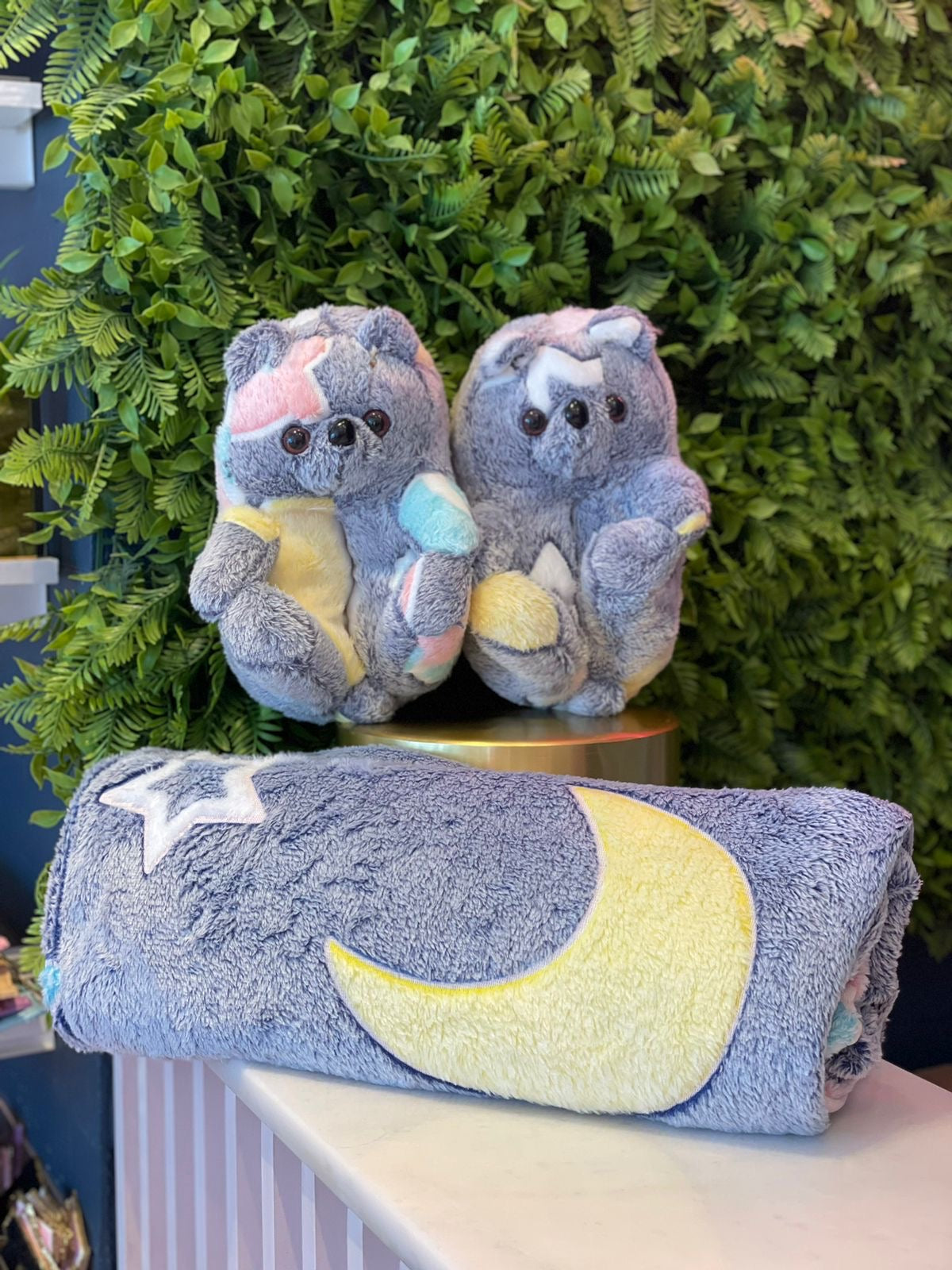 Teddy slippers