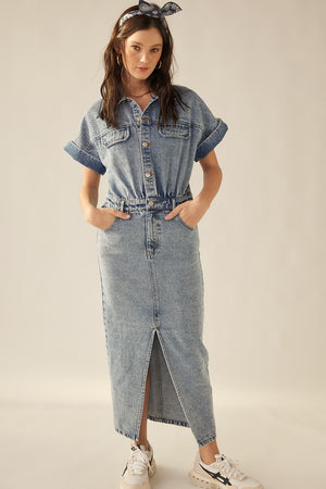 Denim cool dress 24 oct
