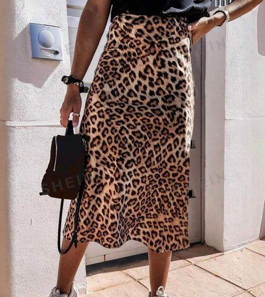 Leopard midi skirt 28 nov