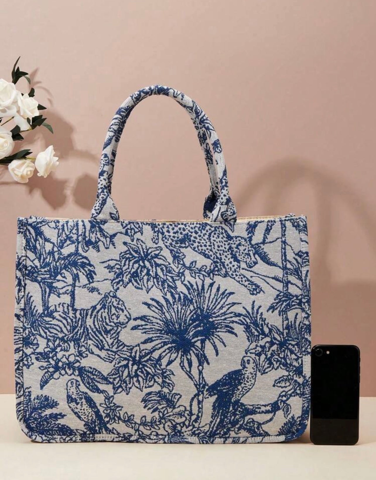 D inspired tote bag