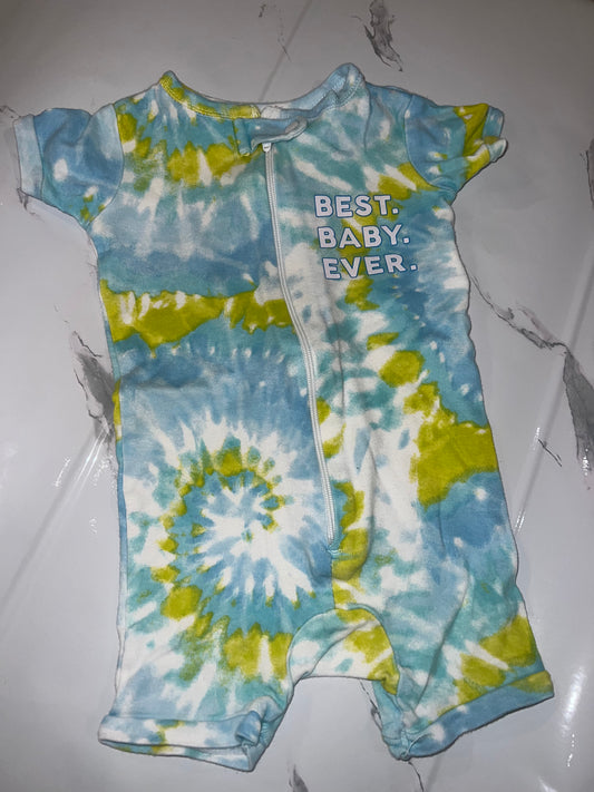 Childrens place tie dye romper