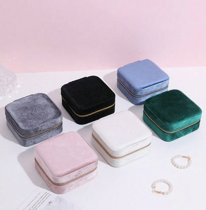 Velvet mini jewerly boxes