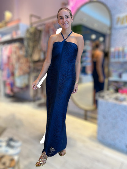 Navy Gia’s Fringed Dress