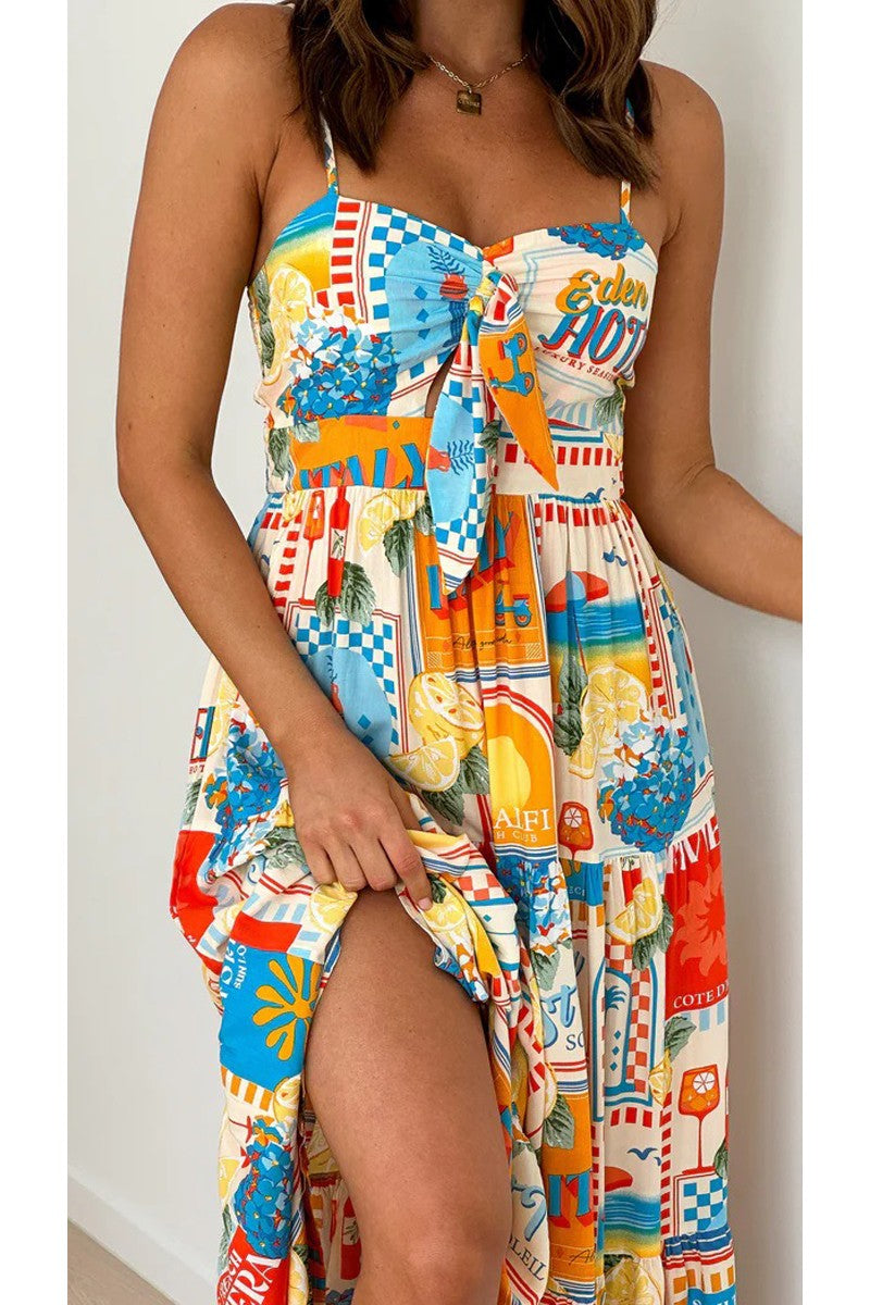 Amalfi summer dress