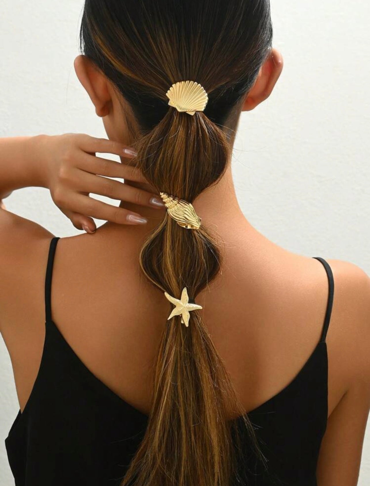 Ocean Hair Gold bands 12 dic