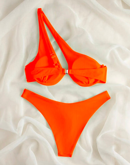 Orange bikini