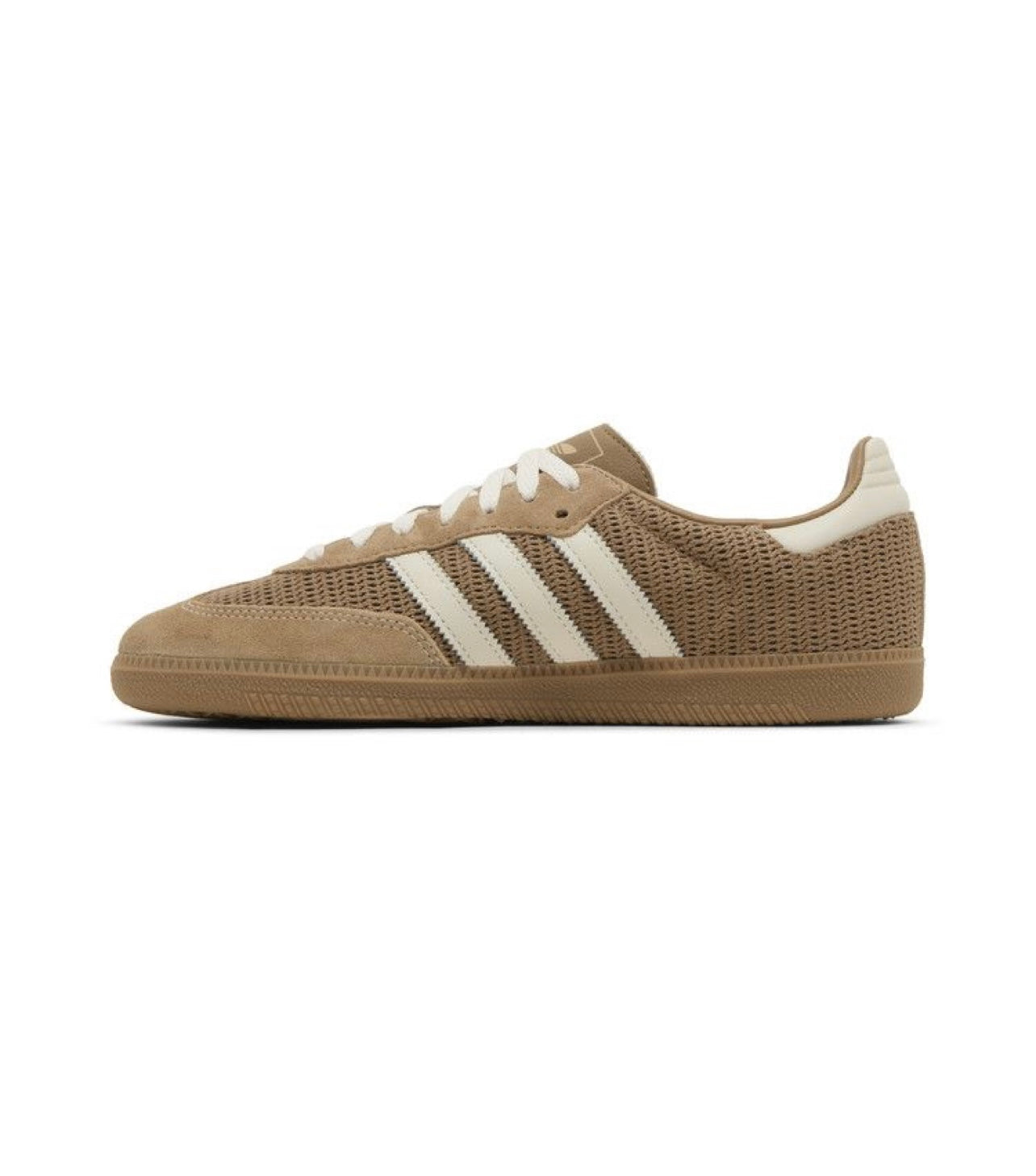 Taupe & white aesthetic samba sneakers Men-preorder 7 days