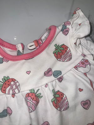 Strawberry noomie comfy dress