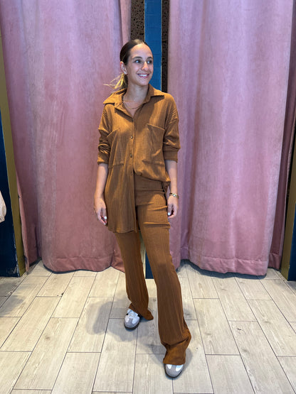 Camel loungewear set