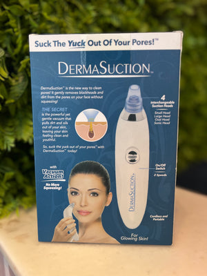 Dermasuction pore cleaning