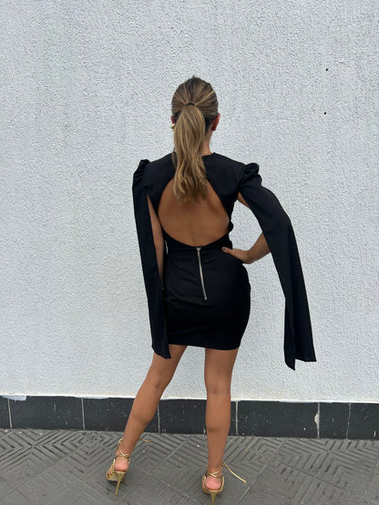 Black blazer dress