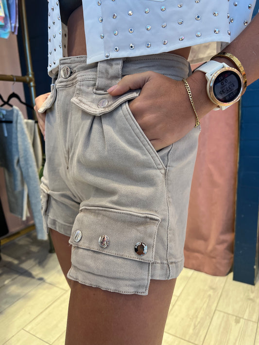 Nude cool shorts