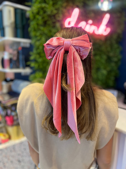 Velvet bow