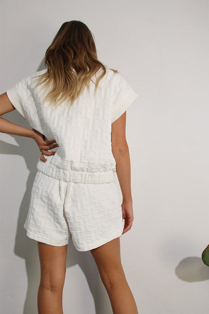 White Skort & Vest set 18 oct