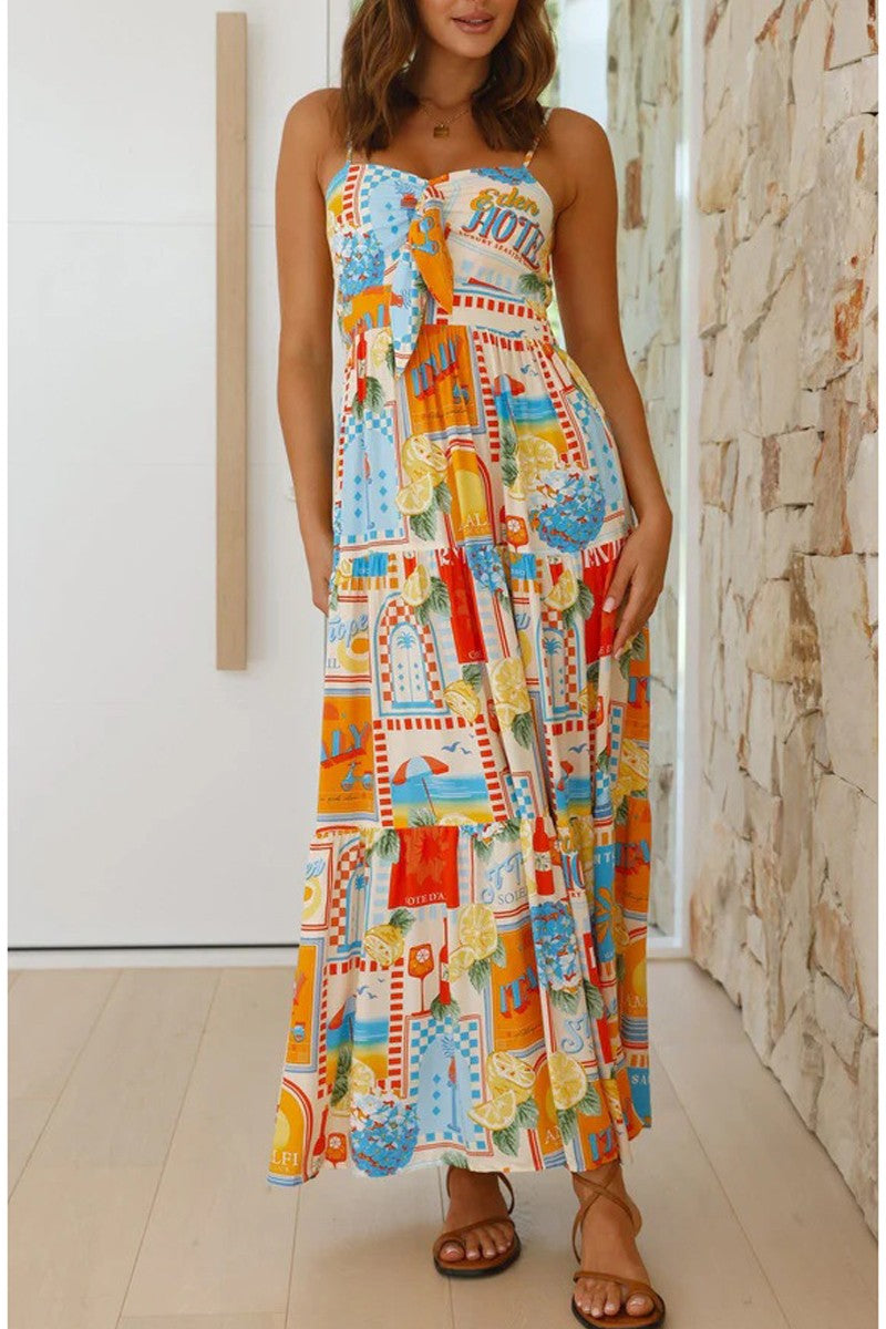 Amalfi summer dress